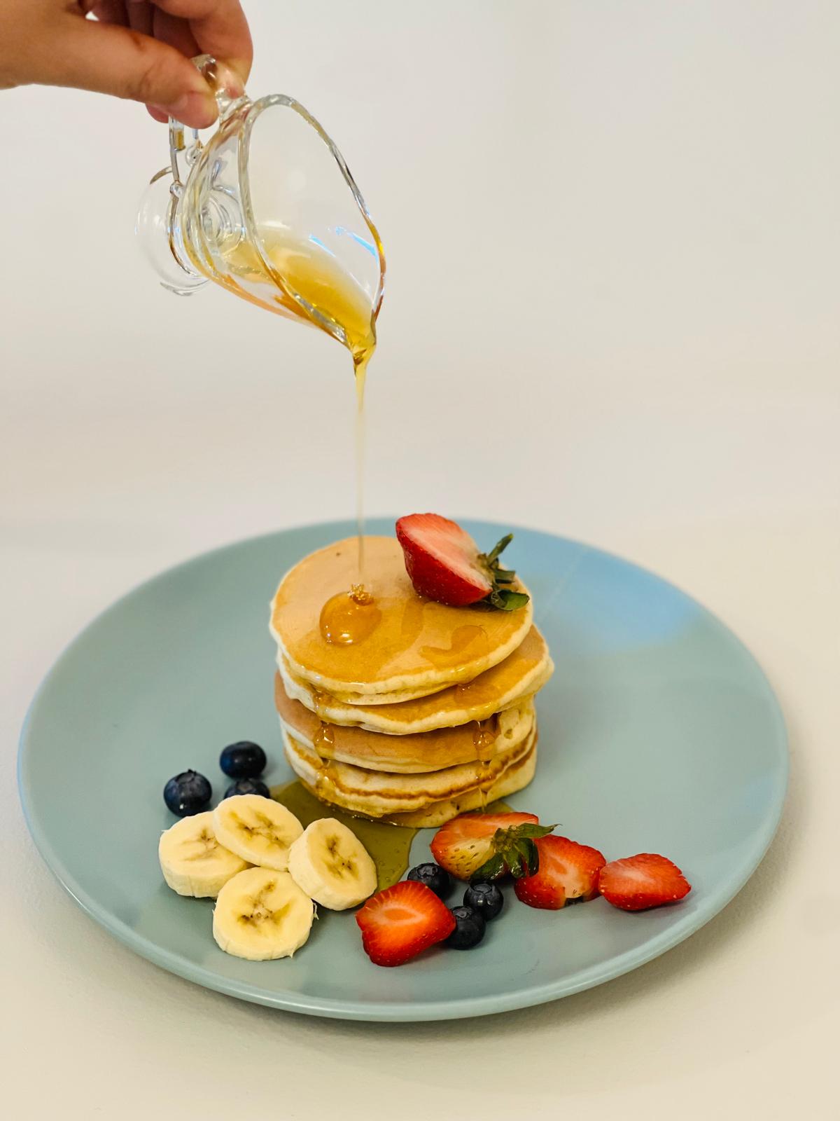 Fresh Fruit Pancakes